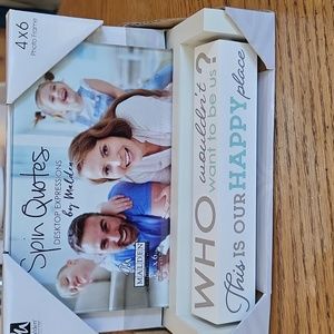 Malden spin Quotes 4X6 picture frame